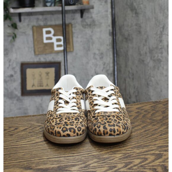 Universal Thread Fashion Sneakers with Memory Foam Insole Light Brown Animal 11M - Picture 3 of 10